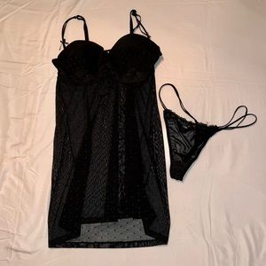 NWOT Rampage Plus 2X Black Intimate